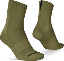 Gripgrab Lightweight SL Socks Olive Green Treningssokker XS (35-38)