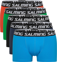 Salming Men's Box 5-Pack Boxer Black/orange/green Undertøy S