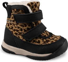 Pax Kids' Valla Boot Leopard Vinterkängor 25