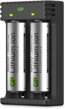GP Batterier GP-Battery Li-ion 2 Slot Charger Black/Silver Ladere OneSize