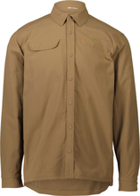 POC Men's Rouse Shirt Jasper Brown Langermede skjorter L
