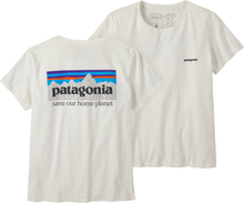 Patagonia Women's P-6 Mission Organic T-Shirt Birch White Kortermede trøyer XL