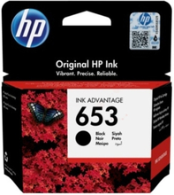 HP HP 653 Blækpatron sort