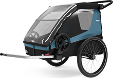 Thule Courier 2 Blue Cykel- & Barnvagnar OneSize