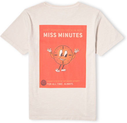 Marvel Miss Minutes Unisex T-Shirt - White Vintage Wash - XXL