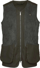 Chevalier Men's Vintage Dogsport Vest Leather Brown Jaktvästar XXL