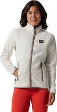 Mountain Hardwear Women's Polartec Double Brushed Full Zip Jacket Stone Mellomlag trøyer XS