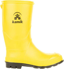 Kamik Kamik Kids' Stomp Yellow Black Gummistövlar 25