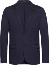Superflex Knitted Blazer Suits & Blazers Blazers Single Breasted Blazers Navy Lindbergh