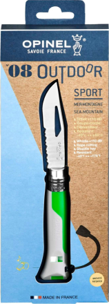 Opinel Outdoor Fluo Green No08 Fluo green Kniver One Size