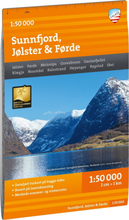 Calazo förlag Turkart Sunnfjord, Jølster & Førde 1:50.000 NoColour Litteratur OneSize