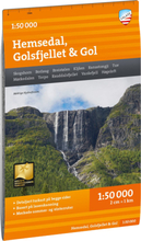 Calazo förlag Turkart Hemsedal, Golsfjellet & Gol 1:50.000 Nocolour Litteratur OneSize