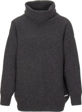 Sätila Women's Surteby Polo Sweater Anthracite Långärmade vardagströjor S