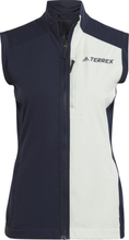 Adidas Women's Terrex Xperior Cross-Country Ski Soft Shell Vest Legink/Lingrn Ovadderade västar L