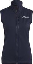 Adidas Women's Terrex Xperior Cross-Country Ski Soft Shell Vest Legink Ovadderade västar XS