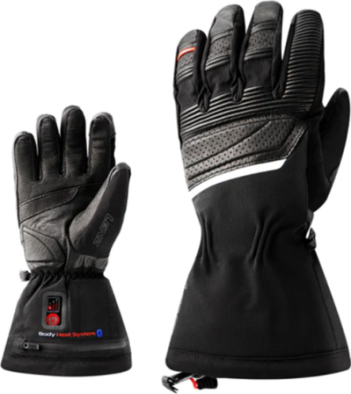Lenz Men's Heat Glove 6.0 Finger Cap Black Skihansker L
