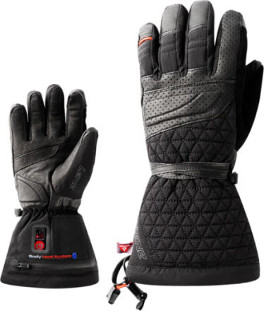 Lenz Women's Heat Glove 6.0 Finger Cap Black Skihansker S