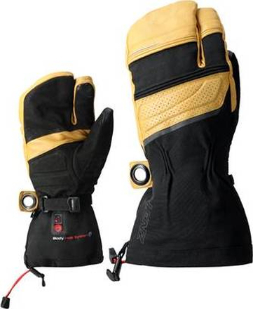 Lenz Heat Glove 8.0 Finger Cap Lobster Black Skihansker S