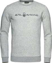 Sail Racing Men's Bowman Sweater Grey Mel Långärmade vardagströjor S