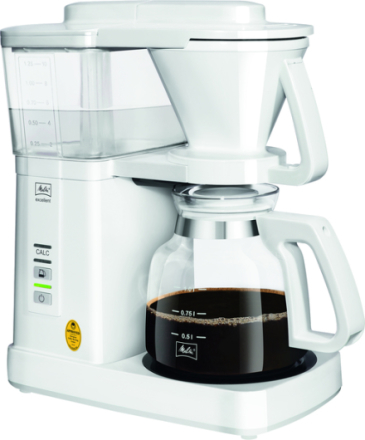 Melitta Excellent 5.0 White Kaffebryggare - Vit
