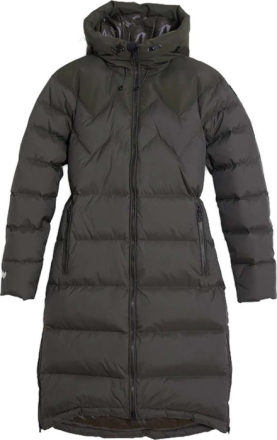 Mountain Works Women's Cocoon Down Coat MILITARY Dunfyllda parkas M