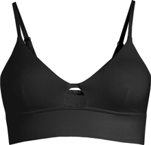 Casall Women's Triangle Cut-Out Bikini Top Black Badetøy 34