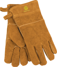 Hällmark Leather Gloves Small Brown Köksutrustning OneSize