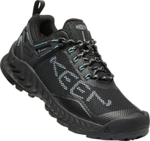 Keen Women's NXIS EVO Waterproof Shoe (2022) Black/Cloud Blue Tursko 36