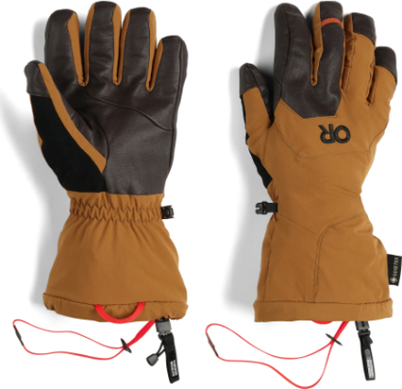 Outdoor Research Men's Arete II Gore-Tex Glove Bronze Friluftshansker S