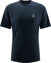 Haglöfs Men's Ridge Tee Tarn Blue Solid T-shirts M