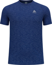 Odlo Men's T-shirt Crew Neck S/S Essential Seamless Limoges Melange Kortermede treningstrøyer L