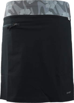 Skhoop Women's Outdoor Knee Skort Black Skjørt XL