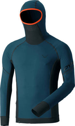Dynafit Men's Alpine Long Sleeve Tee mallard blue Långärmade träningströjor US XL