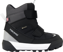 Viking Footwear Viking Footwear Juniors' Expower Warm GORE-TEX velcro Black Vintersko 28