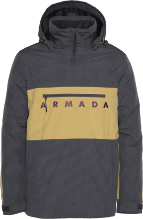 ARMADA Men's Salisbury 2L Anorak Jacket Indigo/Honey Ovadderade skidjackor M