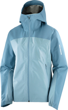 Salomon Women's Outline GORE-TEX 2.5L Jacket Blue Skalljakker L