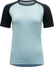 Devold Women's Jakta Merino 200 T-Shirt CAMEO/INK Undertøy overdel XS