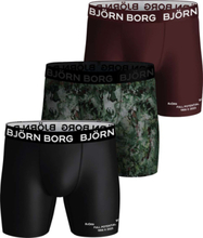Björn Borg Men's Performance Boxer 3p Multipack 3 Undertøy S