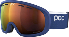 POC Fovea Mid Lead Blue/Partly Sunny Orange Goggles OneSize