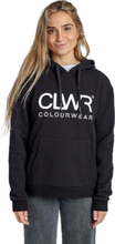 ColourWear ColourWear Women's Core Hood Black Långärmade vardagströjor S