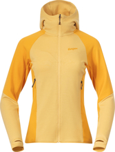 Bergans Bergans Women's Tind Merino Hood Jacket Buttercup Yellow/Marigold Yellow Ufôrede jakker S