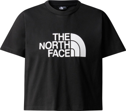 The North Face The North Face G S/S Crop Easy Tee TNF Black Kortermede trøyer M