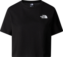 The North Face The North Face W Cropped Simple Dome Tee TNF Black Kortermede trøyer XS