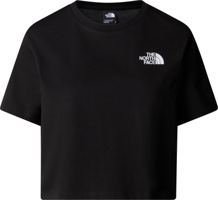 The North Face The North Face W Cropped Simple Dome Tee TNF Black Kortermede trøyer M
