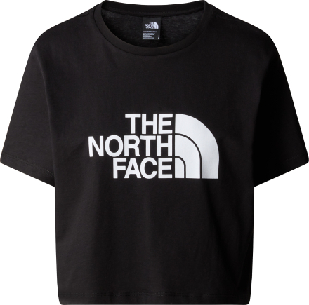 The North Face The North Face W S/S Cropped Easy Tee TNF Black Kortermede trøyer XS