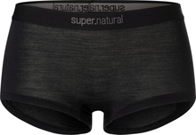 super.natural Women's Tundra175 Boyfriend Hipster Jet Black Underkläder S