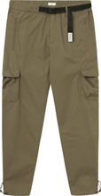 Knowledge Cotton Apparel Men's Birch Hybrid Twill Belt Cargo Pants Dark Olive Vardagsbyxor M