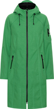 Ilse Jacobsen Women's Long Raincoat Evergreen Regnjackor 36