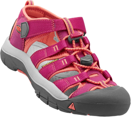 Keen Kids' Newport H2 VERY BERRY/FUSION CORAL Sandaler 34