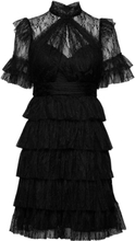 Liona Dress Dresses Cocktail Dresses Svart By Malina*Betinget Tilbud